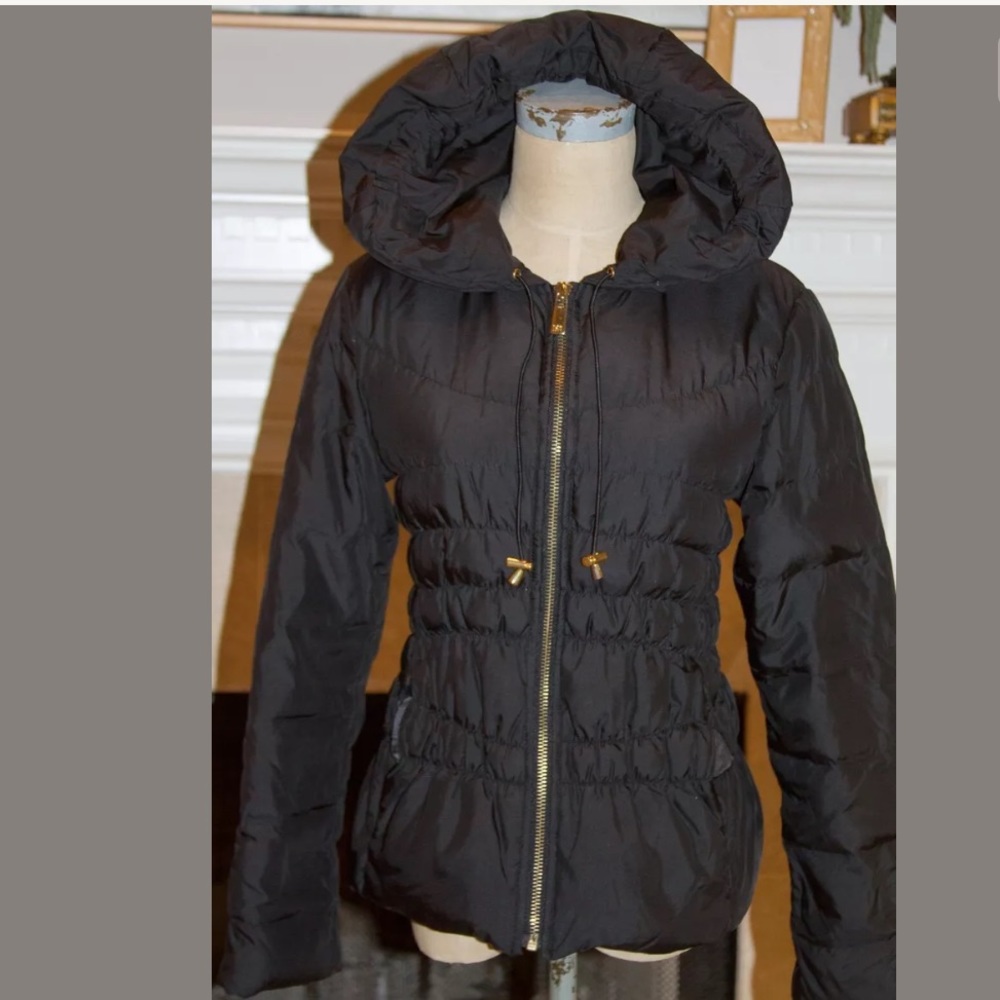 MICHAEL MICHAEL KORS Fitted Quilted Down Coat